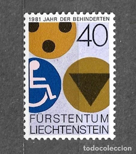Sellos: Sello de Liechtenstein - 1981 A&ntilde;o internacional de los minusv&aacute;lidos - 778 -111-1