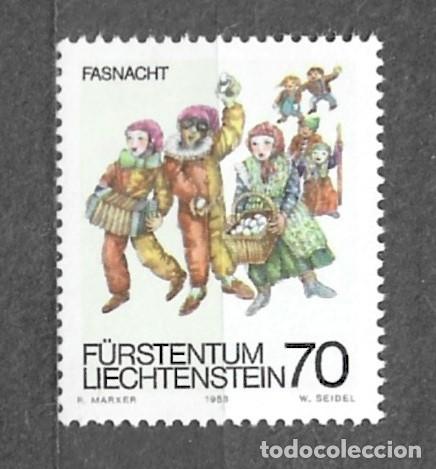 Sellos: Sello de Liechtenstein - 1983 Carnavales - 823 -111-1