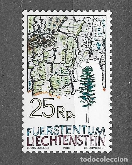 Sellos: Sello de Liechtenstein - 1986 &Aacute;rboles - 917 -111-1