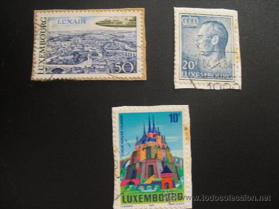Sellos: 3 sellos Luxemburgo - Foto 1