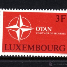 Sellos: LUXEMBURGO 744** - AÑO 1969 - 20º ANIVERSARIO DE LA OTAN