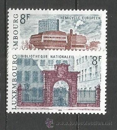 Sellos: LUXEMBURGO YVERT NUM. 979/980 ** SERIE COMPLETA SIN FIJASELLOS
