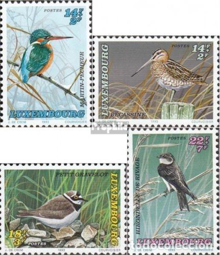 Sellos: Luxemburgo 1993 Ivert 1280/3 *** Fauna - Aves Amenazadas de Extinción (II) - Foto 1 - 79039949