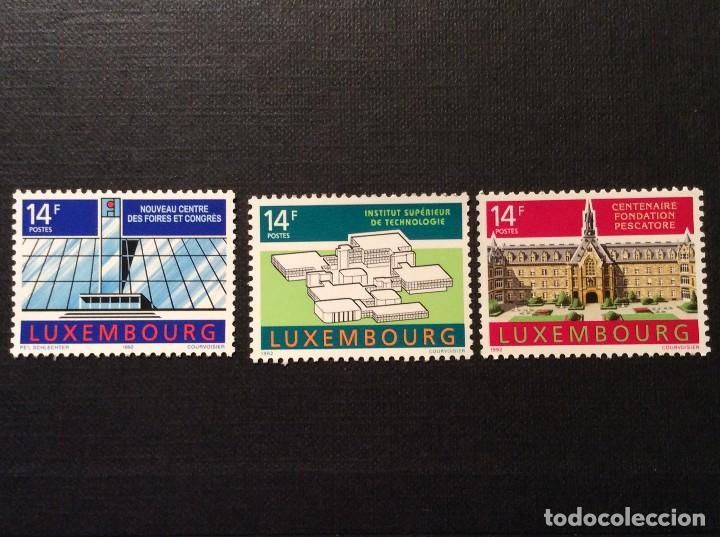 Sellos: LUXEMBURGO N&ordm; YVERT 1238/0*** A&Ntilde;O 1992.EDIFICIOS - Foto 1