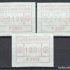 Sellos: LUXEMBURGO 1983 -YVERT ETIQUETA D1 ** NUEVO SIN FIJASELLOS - ATM LUXEMBURGO P2501