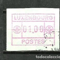 Sellos: LUXEMBURGO 1992 - YVERT NRO. D2 ATM - USADO -