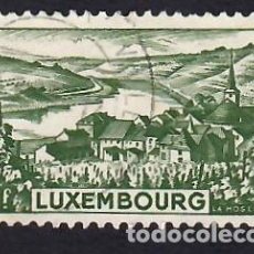 Sellos: LUXEMBURGO (1948). EL RÍO MOSELA. YVERT Nº 407. USADO.. Lote 375642754