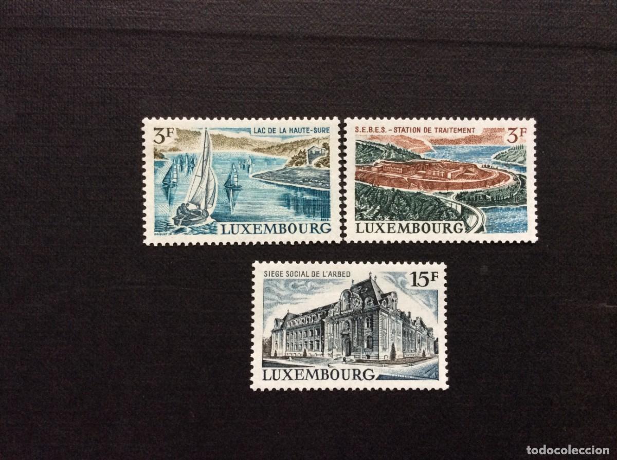 Sellos: LUXEMBURGO N&ordm; YVERT 782/4*** A&Ntilde;O 1971. SITIOS Y EDIFICIOS - Foto 1