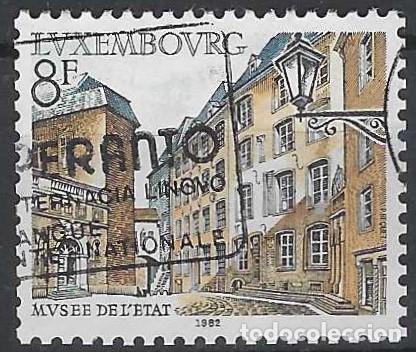 Sellos: LUXEMBURGO 1982 - EDIFICIOS, MUSEO ESTATAL - USADO - Foto 1
