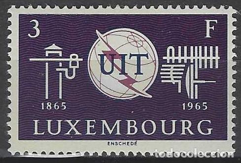 Sellos: LUXEMBURGO 1965 - CENTENARIO DE LA UIT - MNH** - Foto 1
