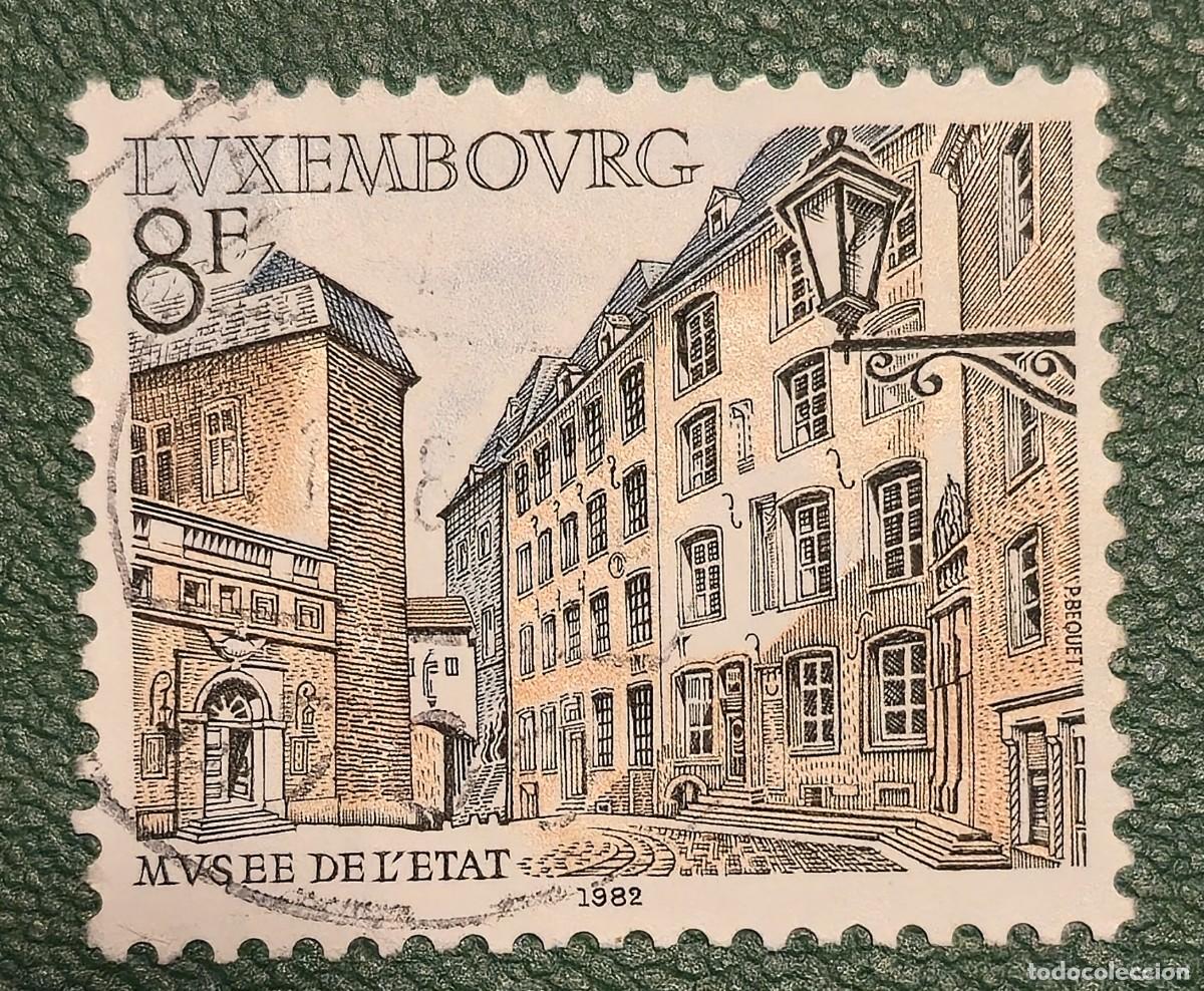 Sellos: SELLO USADO LUXEMBURGO 1982 - EDIFICIOS, MUSEO ESTATAL - Foto 1
