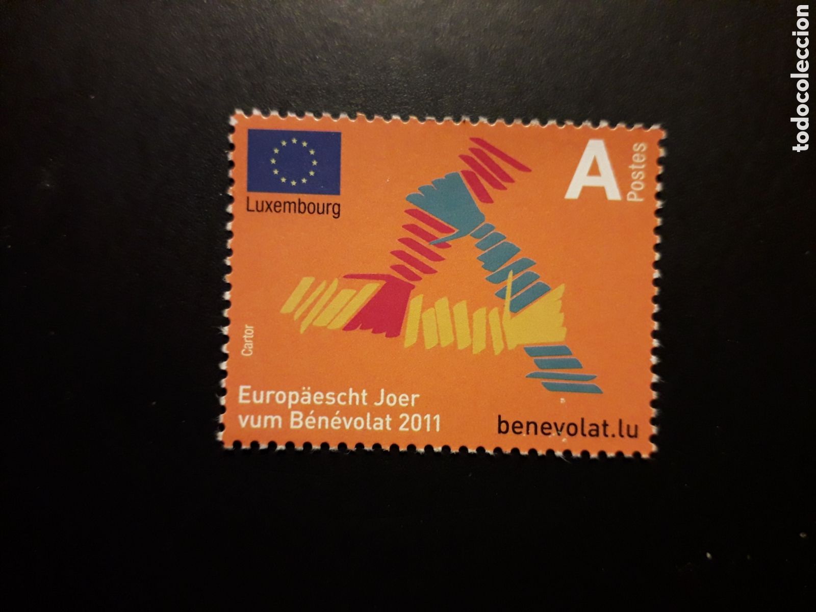 Sellos: LUXEMBURGO YVERT 1847 SERIE CTA NUEVA *** 2011 VOLUNTARIADO PEDIDO M&Iacute;NIMO 3&euro;