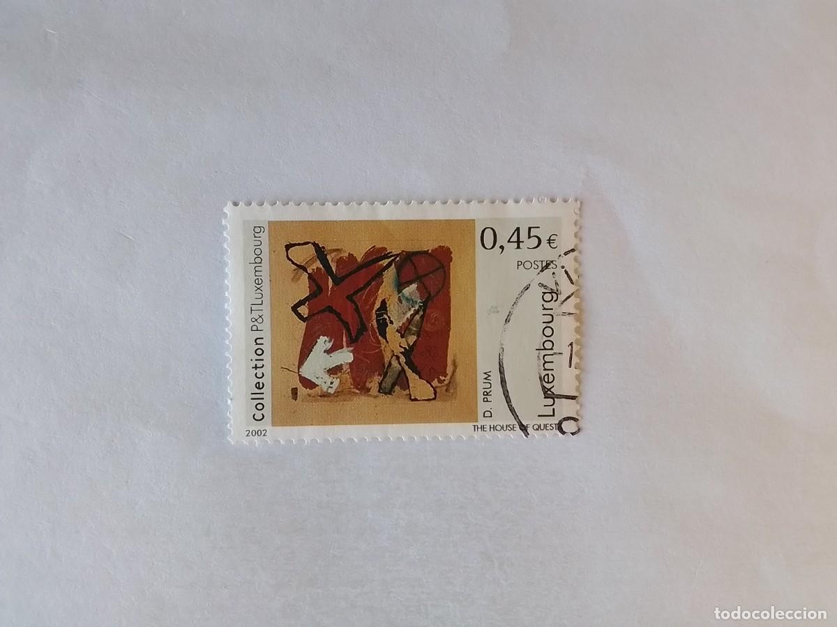 Sellos: A&Ntilde;O 2002 LUXEMBURGO SELLO USADO