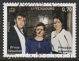 Sellos: LUXEMBURGO, SELLO USADO