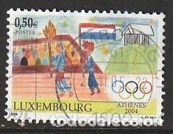 Sellos: LUXEMBURGO, SELLO USADO