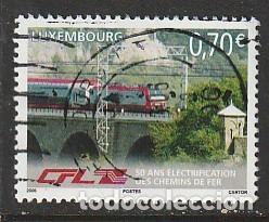 Sellos: LUXEMBURGO, SELLO USADO