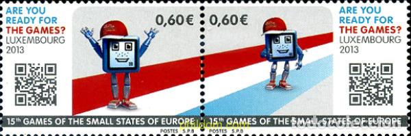 Sellos: 301090 MNH LUXEMBURGO 2013 JUEGOS PEQUE&Ntilde;OS ESTADOS