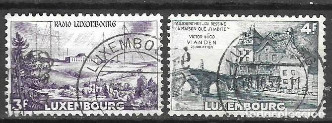 Sellos: SELLOS USADOS DE LUXEMBURGO 1953, YT 471/ 72
