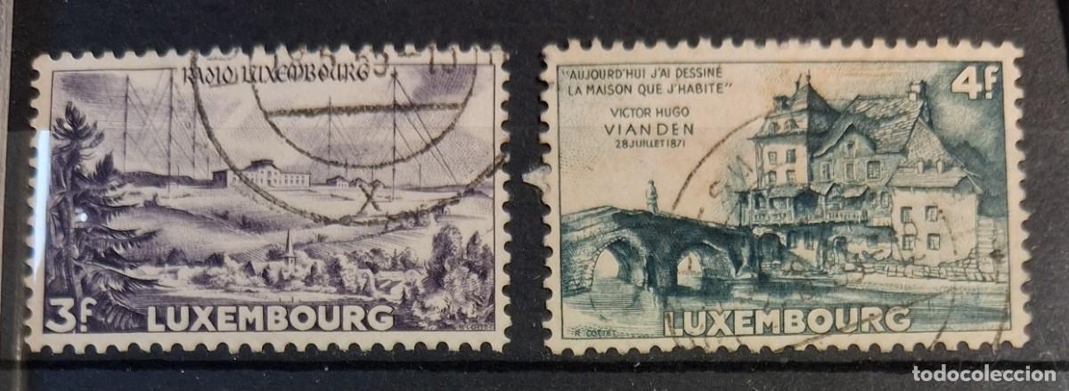 Sellos: LUXEMBURGO, 1953, CAT.YT.471/472.