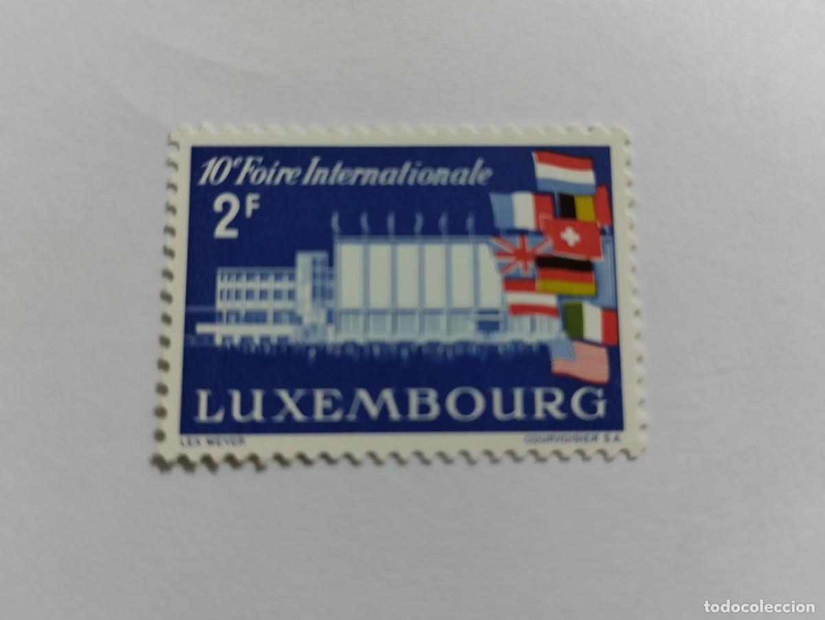 Sellos: LUXEMBURGO, A&Ntilde;O 1958, SERIE COMPLETA**MNH, D&Eacute;CIMA FERIA INTERNACIONAL, YVERT 540.