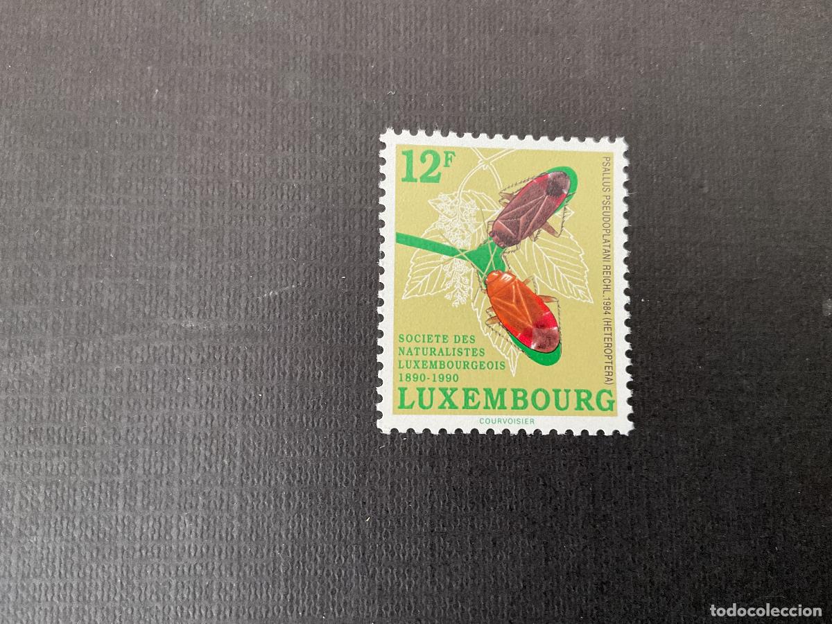 Sellos: LUXEMBURGO N&ordm; YVERT 1197*** A&Ntilde;O 1990. CENTENARIO SOCIEDAD DE NATURALISTAS LUXEMBURGUESES. INSECTO