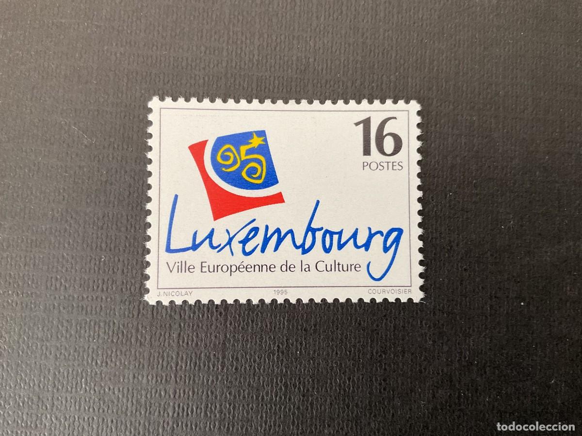 Sellos: LUXEMBURGO N&ordm; YVERT 1317*** A&Ntilde;O 1995. LUXEMBURGO, CIUDAD EUROPEA DE LA CULTURA (III). LOGO