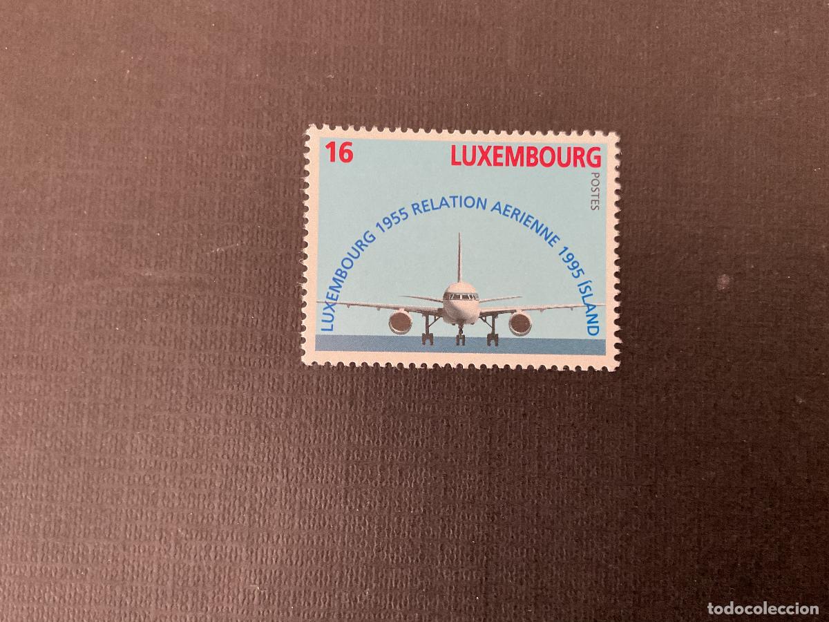 Sellos: LUXEMBURGO N&ordm; YVERT 1324*** A&Ntilde;O 1995. 40 ANIV. UNION REYKJAVIK-LUXEMBURGO. EMISION CONJUNTA ISLANDIA