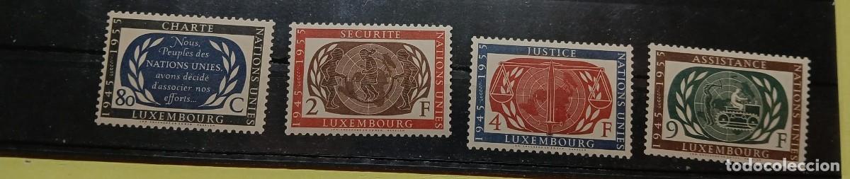 Sellos: 1955 X Aniversario de las Naciones Unidas. ONU