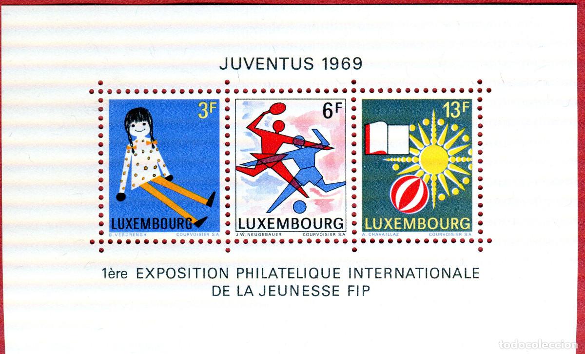 Sellos: LUXEMBURGO 1970 STAMP MICHEL LU BL8