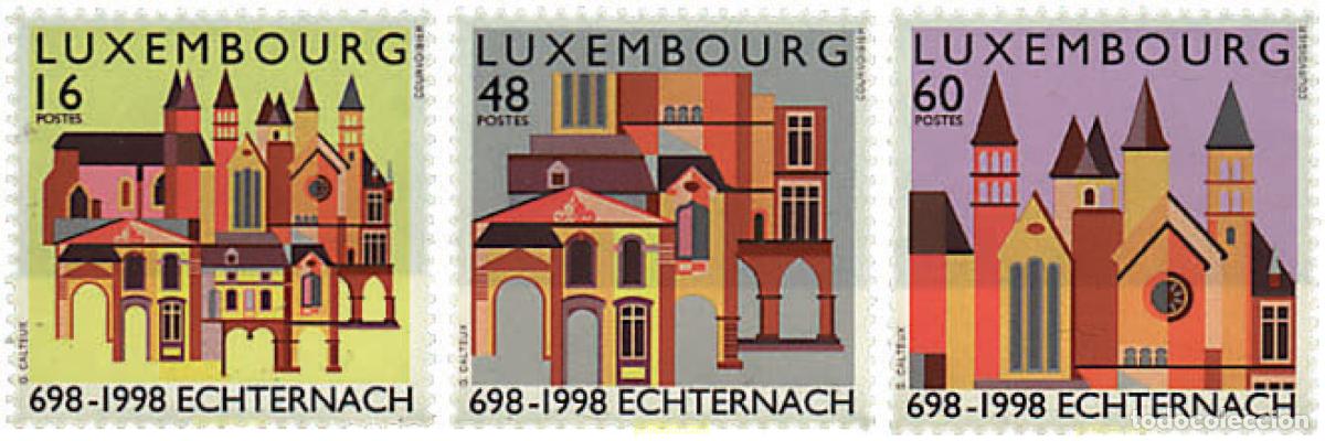 Sellos: 35293 MNH LUXEMBURGO 1998 1300 ANIVERSARIO DE LA ABADIA DE ECHTERNACH