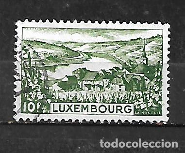 Sellos: 1948: Paisajes - El r&iacute;o Mosela a su paso por Ehnen (usado)