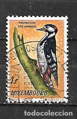 Sellos: 1961: Protecci&oacute;n de la naturaleza - P&aacute;jaro carpintero (usado)