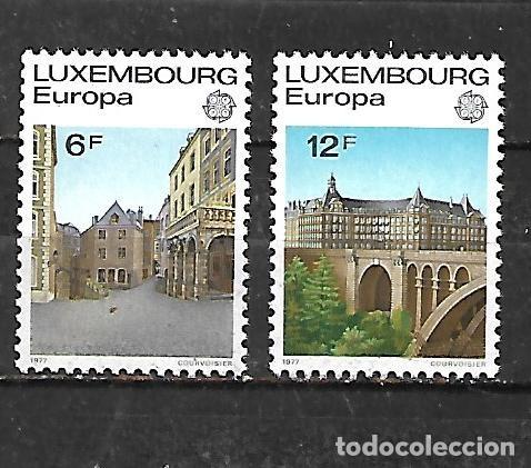 Sellos: 1977: Serie &rdquo;Europa. Ciudad de Luxemburgo&rdquo; (MNH**)