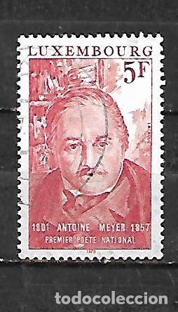 Sellos: 1979: Antoine Meyer, 1801 - 1957, padre de la poes&iacute;a en dialecto luxemburgu&eacute;s (usado)