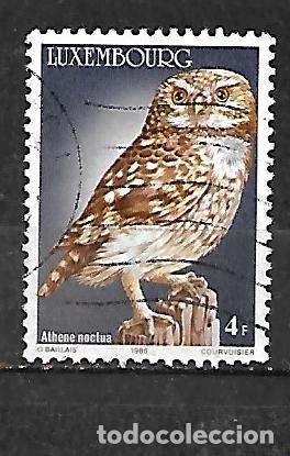 Sellos: 1985: Fauna en peligro de extinci&oacute;n - Mochuelo. Athene noctua (usado)