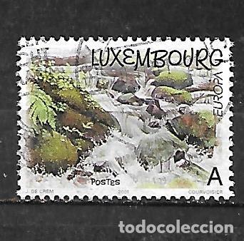 Sellos: 2001: Europa. El agua, tesoro natural - Corriente de agua. Mullerthal (usado)