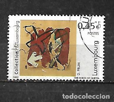 Sellos: 2002: Pintura abstracta - Dany Prum