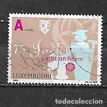 Sellos: 2003: 75 Aniversario de la liga luxemburguesa de las parcelas de jard&iacute;n para su cuidado (usado)