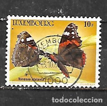 Sellos: 1985: Fauna en peligro de extinci&oacute;n - Almirante rojo. Vanesssa atalanta (usado)