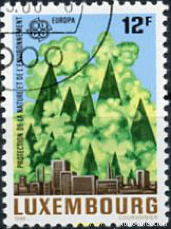 Sellos: 218134 USED LUXEMBURGO 1986 EUROPA CEPT. PATRIMONIO ARTISTICO Y NATURAL
