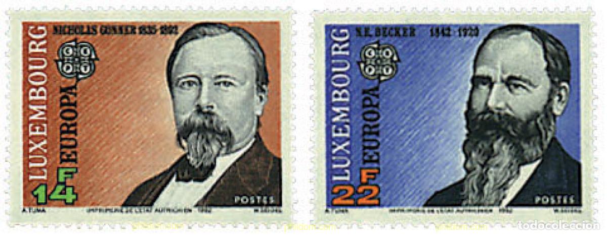 Sellos: 97693 MNH LUXEMBURGO 1992 EUROPA CEPT. 500 ANIVERSARIO DEL DESCUBRIMIENTO DE AMERICA