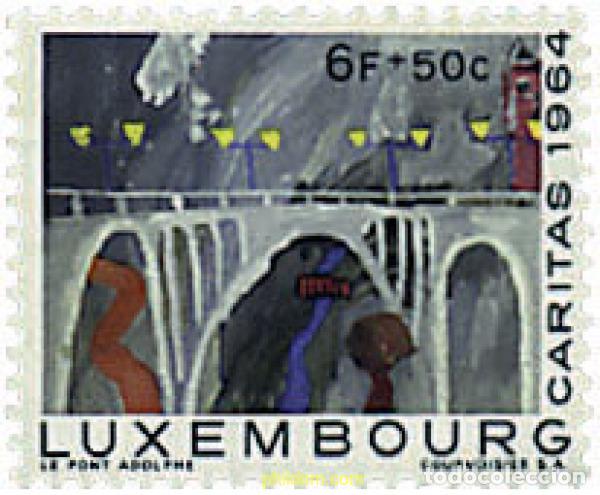 Sellos: 681268 MNH LUXEMBURGO 1964 PRO OBRAS SOCIALES