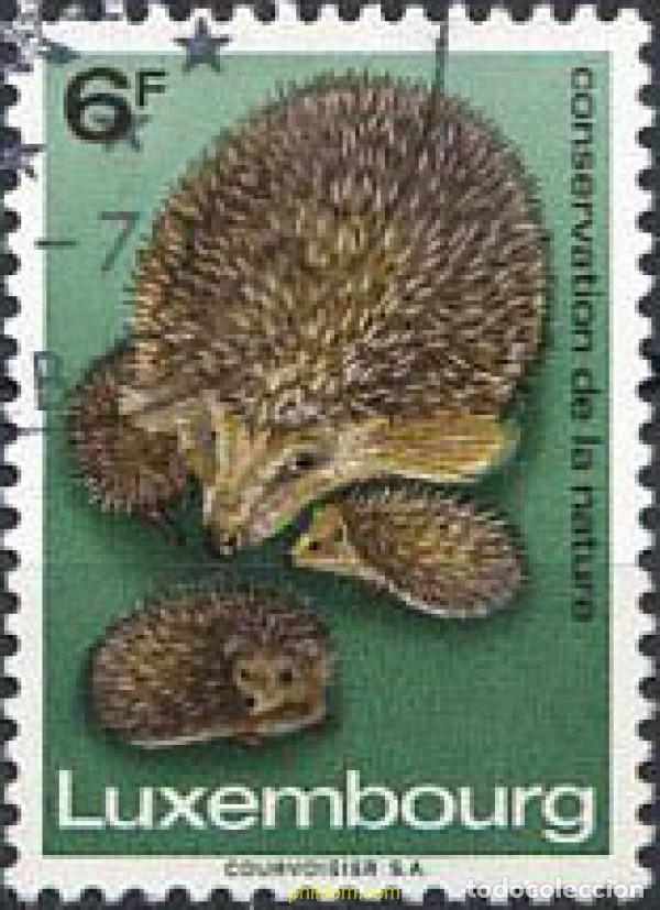 Sellos: 209330 USED LUXEMBURGO 1970 A&Ntilde;O EUROPEO PARA LA PROTECCION DE LA NATURALEZA