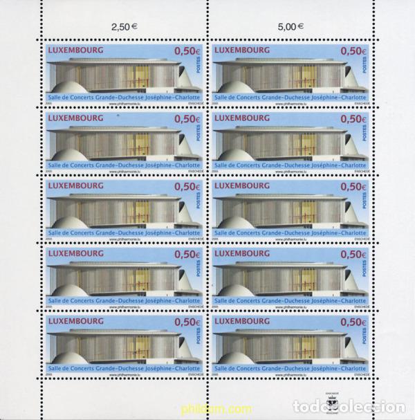 Sellos: 161162 MNH LUXEMBURGO 2005 ARQUITECTURA