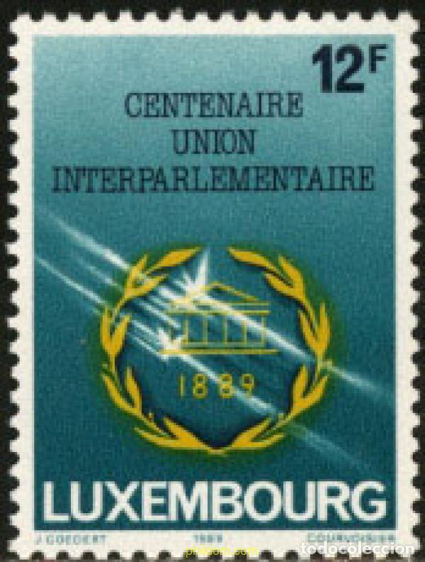Sellos: 339498 MNH LUXEMBURGO 1989 ANIVERSARIOS EUROPEOS
