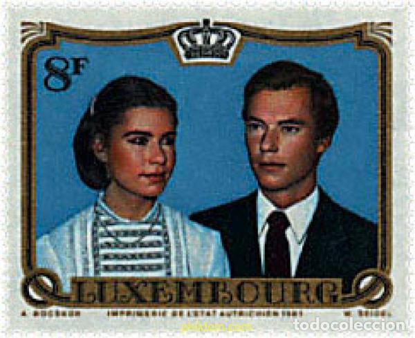 Sellos: 97738 MNH LUXEMBURGO 1981 BODA DEL GRAN DUQUE HEREDERO JEAN Y LA PRINCESA JOSEPHINE-CHARLOTTE