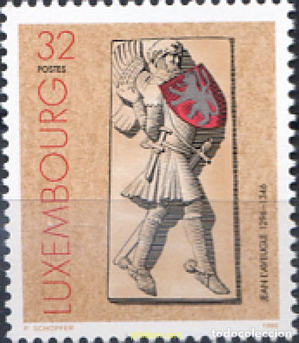 Sellos: 31057 MNH LUXEMBURGO 1996 700 ANIVERSARIO DEL NACIMIENTO Y 650 ANIVERSARIO DE LA MUERTE DE JEAN AVE