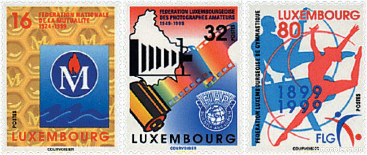 Sellos: 36300 MNH LUXEMBURGO 1999 ANIVERSARIOS