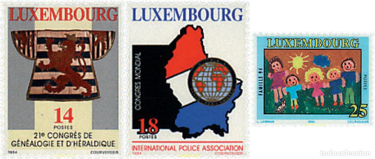 Sellos: 97817 MNH LUXEMBURGO 1994 ANIVERSARIOS