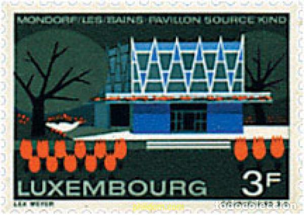 Sellos: 97412 MNH LUXEMBURGO 1968 MONDORF-LES-BAINS